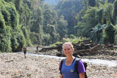 Amanda in Pu Mat National Park