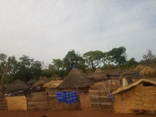 A village in rural West Africa